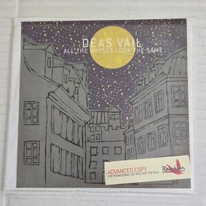 Deas Vail All The Houses Look The Same CD 2006 Promo Advanced Copy Indie Rock